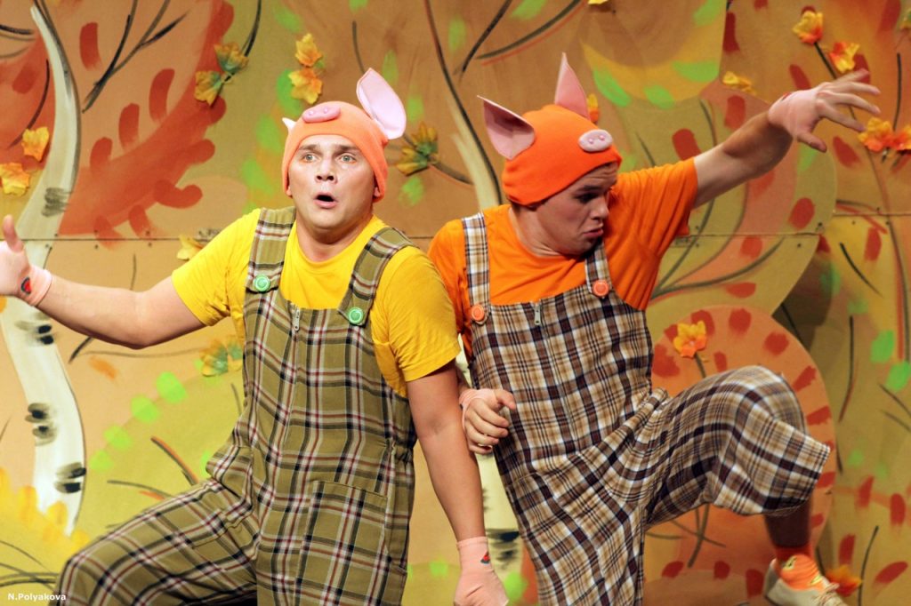 три поросенка фото